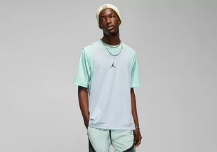 Nike Air Jordan Dri-Fit Sport Statement Short Sleeve Top Mint Foam - Koszulki męskie - miniaturka - grafika 1