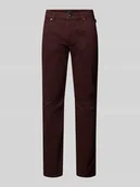 Spodnie męskie - Spodnie o kroju modern fit z 5 kieszeniami - miniaturka - grafika 1