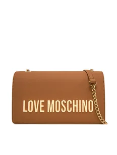 LOVE MOSCHINO Torebka JC4192PP1MKD0201 Brązowy - Torebki damskie - miniaturka - grafika 1