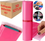Koperty - Foliopaki Kurierskie Różowe B3 400x500mm - 50 szt. - miniaturka - grafika 1