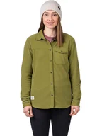 Bluzy damskie - Hannah Koszula polarowa "Bea" w kolorze zielonym - miniaturka - grafika 1