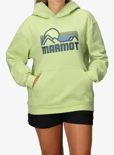 Bluza z kapturem damska Marmot Coastal Hoody - matcha - Bluzy damskie - miniaturka - grafika 1