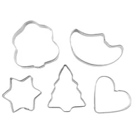 Formy do ciast - Wykrawacze Do Ciastek Florina Pastelove 5 Sztuk - miniaturka - grafika 1