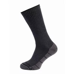 Skarpety trekkingowe Jack Wolfskin TREK MERINO SOCK CL C dark grey - 35-37 - Skarpetki męskie - miniaturka - grafika 1