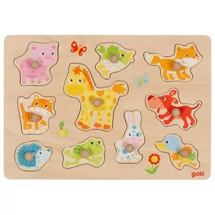 Zabawne Zwierzątka, Puzzle Z Uchwytami - Puzzle - miniaturka - grafika 1