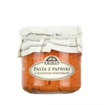 Krokus Pasta z papryki z suszonymi pomidorami bezglutenowa 180 g - Koncentraty warzywne, przeciery - miniaturka - grafika 1