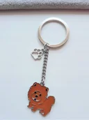 Breloki - Breloczek Brelok Do Kluczy Pies Chow Chow - miniaturka - grafika 1