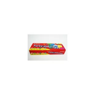Farby plakatowe 12 kolorów 20 ml - Artykuły biurowe - miniaturka - grafika 1