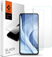 Szkła hartowane na telefon - Spigen Szkło hartowane Spigen GLAS.tR Slim Xiaomi Mi 11 Lite LTE/5G [2 PACK] - miniaturka - grafika 1