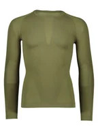 Bielizna sportowa męska - Falke Podkoszulek funkcyjny "Maglia" w kolorze khaki - miniaturka - grafika 1