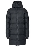 Płaszcze męskie - Hunter Płaszcz zimowy Bretton HARM0023252 Czarny Regular Fit - miniaturka - grafika 1