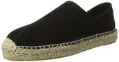 Espadryle damskie - VERO MODA Damskie espadryle Vmkatrine Suede, czarny - czarny Black - 39 eu - miniaturka - grafika 1