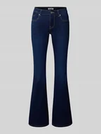 Spodnie damskie - Jeansy z poszerzaną nogawką z mieszanki bawełny model ‘REESE’ - miniaturka - grafika 1