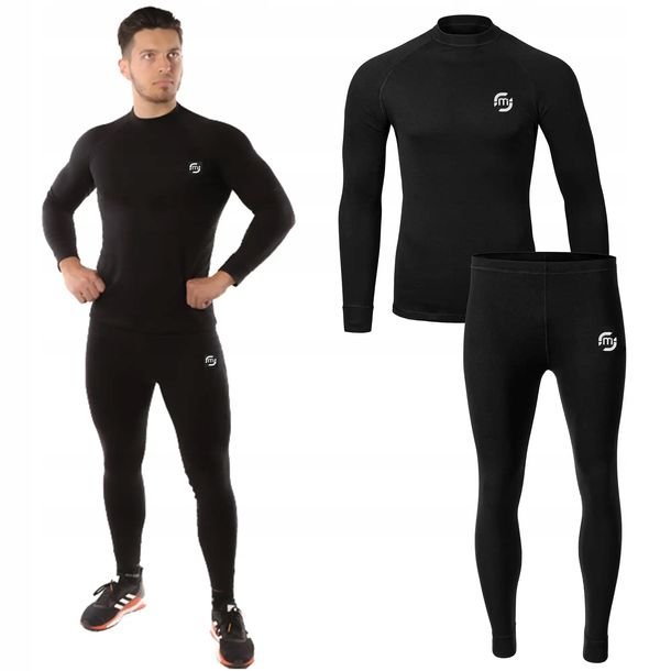 MOLTI, Bielizna termoaktywna damska czarna 3XL