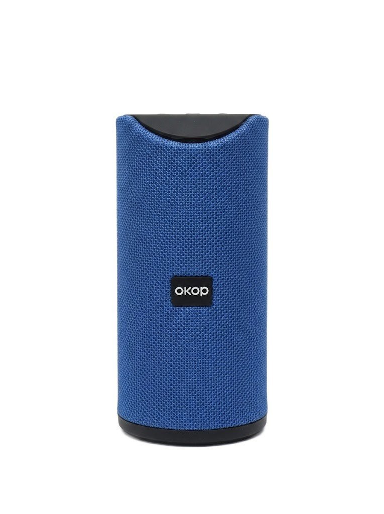 Przenośny Głośnik Bluetooth OKOP KP-543 Niebieski Bass Up Party Cast USB