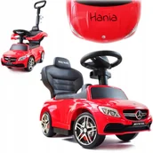 Chodziki - Jeździk Mercedes dla Dziewczynki 2 lata prezent na Roczek dla Chłopca +Imię - miniaturka - grafika 1