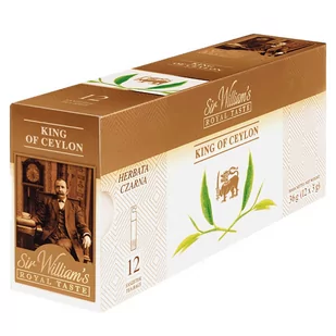 VASPIATTA VASPIATTA Herbata SIR WILLIAMS ROYAL King of Ceylon 12szt - Kawa w kapsułkach i saszetkach - miniaturka - grafika 1