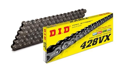 Łańcuch DID X-Ring 428VX / 132 zapięcie na klips stal FJ (1/2 x 5/16 x 8,51)