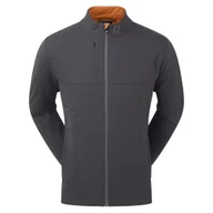 Golf - Męska ocieplana kurtka golfowa Footjoy Hybrid Jacket charcoal - miniaturka - grafika 1