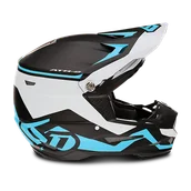 Kaski motocyklowe - Kask Cross 6D ATR-2Y Drive Dziecięcy CyjanS - miniaturka - grafika 1