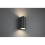 Lampy ogrodowe - Trio Roya 204260242 kinkiet zewnętrzny ogrodowy IP44 2x35W GU10 antracyt - miniaturka - grafika 1