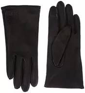 Rękawiczki - HUGO Damskie rękawiczki DH 84, czarne 1, 6,5 - miniaturka - grafika 1