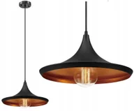 Lampy sufitowe - Lampa Wisząca Edison Loft Industrial Costa C Złota - miniaturka - grafika 1