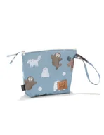 Akcesoria do karmienia - La Millou Kosmetyczka wodoodporna S ( Arctic friends ) - miniaturka - grafika 1