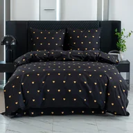 Pościel - Pościel  Bawełniana 160X200 Złote Serce - miniaturka - grafika 1