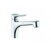 Baterie kuchenne - KLUDI 329410575 MIX jednouchwytowa bateria kuchenna z wyciąganą wylewką Multi - miniaturka - grafika 1