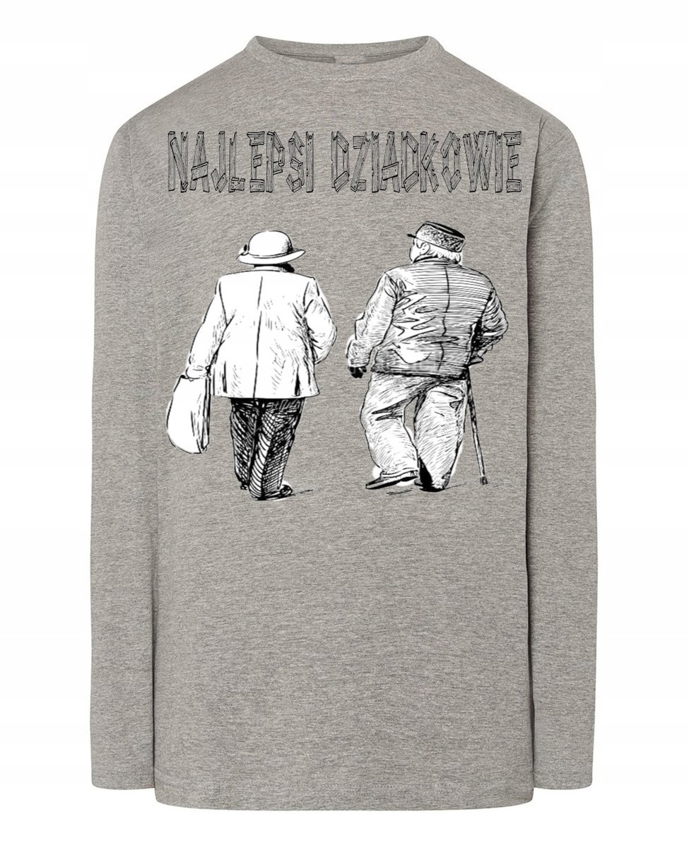 Longsleeve nadruk Dzień Babci i Dziadka r.S