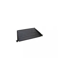 Digitus Półka z podporą 483mm 19 RACK 1U głębokość 550cm czarna - Akcesoria do szaf serwerowych - miniaturka - grafika 1