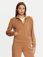 Bluzy damskie - Guess Bluza V5RQ17 KCOB2 Brązowy Regular Fit - miniaturka - grafika 1