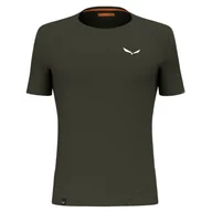 Koszulki męskie - SALEWA Pedroc Dry M Hyb T-Shirt Koszulka męska - miniaturka - grafika 1