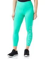 Legginsy - TriAction Women's DL RTW SS23 7/8 legginsy z wysokim stanem, logo bielizna, miętowa zieleń, S, miętowy zielony, S - miniaturka - grafika 1