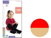 Rajstopy - Rajstopy dla dzieci z brokatowy nadrukiem Rose Gold 104-110 - miniaturka - grafika 1