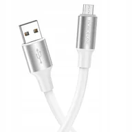 Kable USB - Borofone Kabel Bx82 Bountiful - Usb Na Micro Usb - 2,4A 1 Metr Biały - miniaturka - grafika 1
