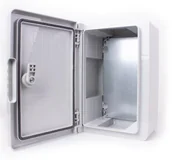 Rozdzielnie elektryczne - Rozdzielnica skrzynka elektryczna ABS IP65 Adelid 200x300x130 - miniaturka - grafika 1