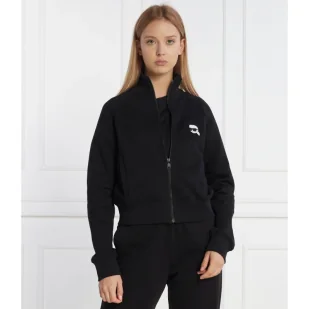 Karl Lagerfeld Bluza ikonik 2.0 | Regular Fit - Bluzy damskie - miniaturka - grafika 1