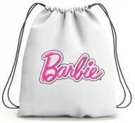 Torby szkolne - PLECAK WOREK BARBIE SZKOLNY NA BUTY WF - miniaturka - grafika 1