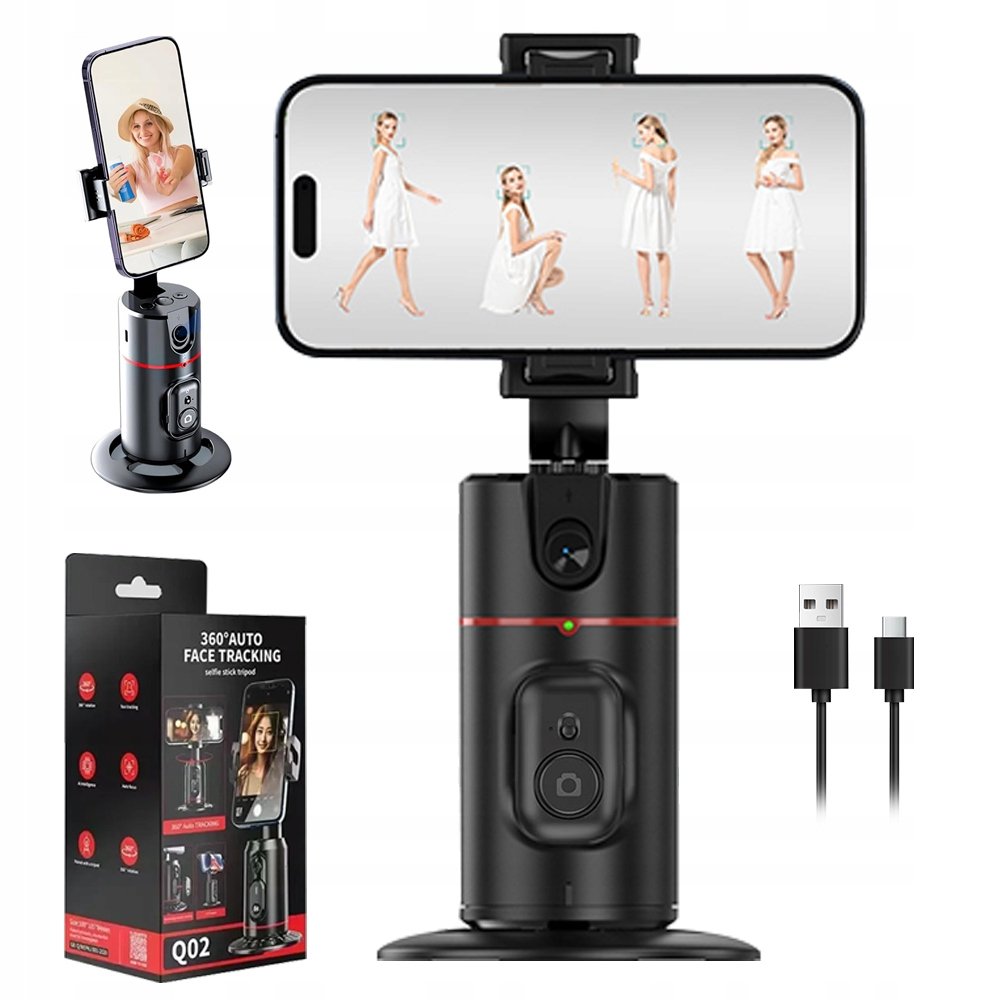 Selfie Stick Tripod Statyw Pilot Na Telefon Na, Z Bluetooth Czujnik Ruchu