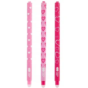 Długopis wymazywalny Pink Love 0.5mm niebieski HA 4120 01PL-3 HAPPY COLOR - Długopisy Długopis wymazywalny Pink Love 0.5mm niebieski HA 4120 01PL-3 HAPPY COLOR - Długopisy - miniaturka - grafika 1