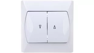 Ospel Łącznik żaluzjowy Akcent BIAŁY ŁP-7A/00 - Wyłączniki światła i elektryczne - miniaturka - grafika 1