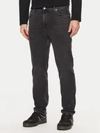 Spodnie męskie - Tommy Hilfiger Jeansy Denton MW0MW37812 Czarny Straight Fit - miniaturka - grafika 1