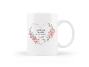 Kubek personalizowany na dzień babci - 330ml - Kubki Kubek personalizowany na dzień babci - 330ml - Kubki - miniaturka - grafika 1