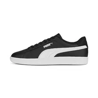 Sneakersy męskie - PUMA Męskie sneakersy Smash 3,0 l, Czarna puma, biała puma, 44 EU - miniaturka - grafika 1