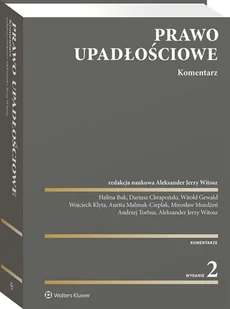 Prawo upadłościowe. Komentarz [PRZEDSPRZEDAŻ] - Prawo - miniaturka - grafika 1