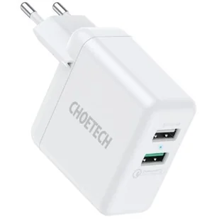 CHOETECH Ładowarka sieciowa CHOETECH Q3006 Biały - Ładowarki samochodowe - miniaturka - grafika 7