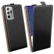 Etui i futerały do telefonów - cofi1453® Etui z klapką kompatybilne z Samsung Galaxy Note 20 Ultra (N985F) etui na telefon pionowe składane etui ochronne z klapką czarne - miniaturka - grafika 1
