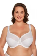 Biustonosze - Gaia Sonia 1058 Biały Maxi biustonosz półusztywniany - miniaturka - grafika 1